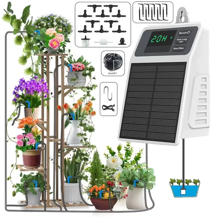 Système d'irrigation automatique solaire pour plantes