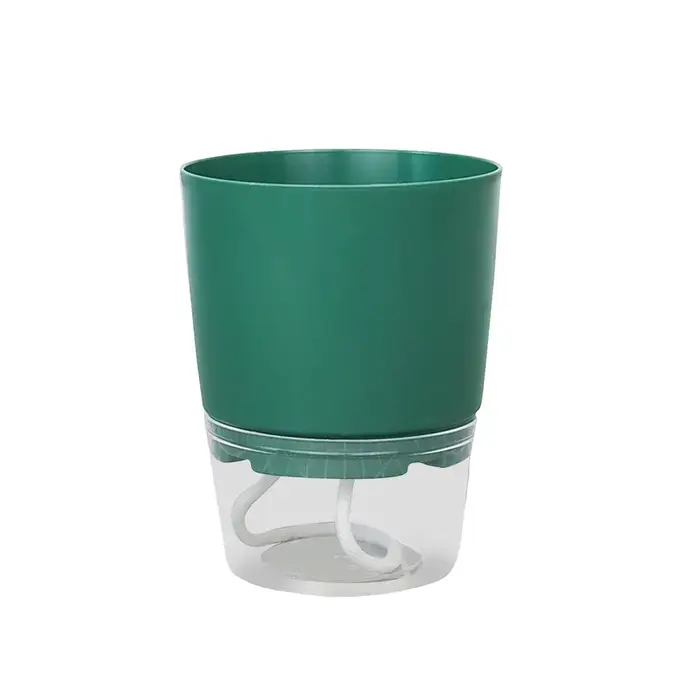 Pots de plantes à arrosage automatique, Pot de fleur hydroponique paresseux absorbant l'eau, Pot de