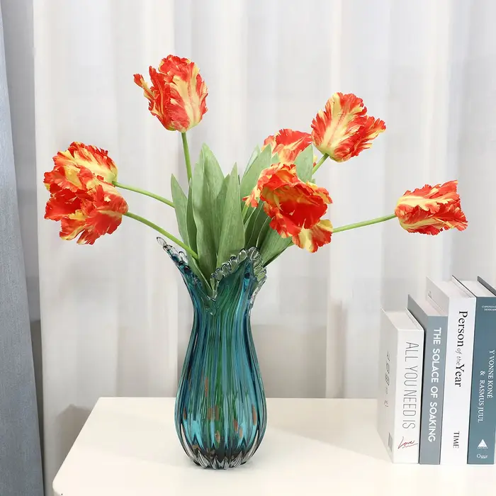Tulipes artificielles en soie haut de gamme