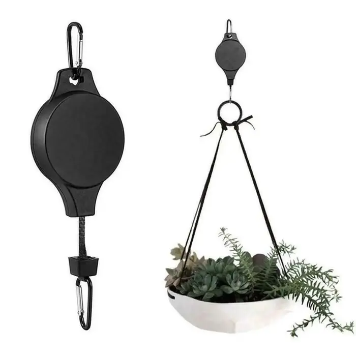 Crochets de jardinage rétractables robustes à verrouillage automatique
