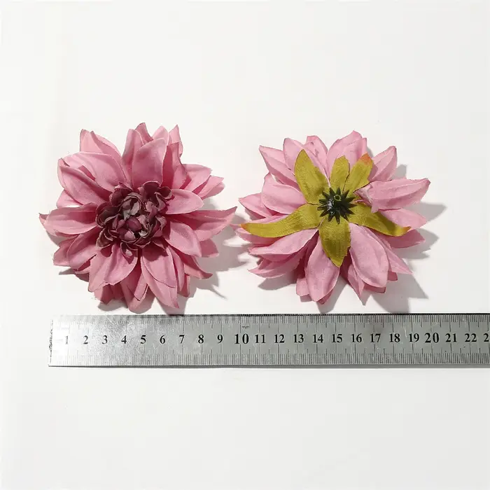 Grande fleur artificielle de Dahlia