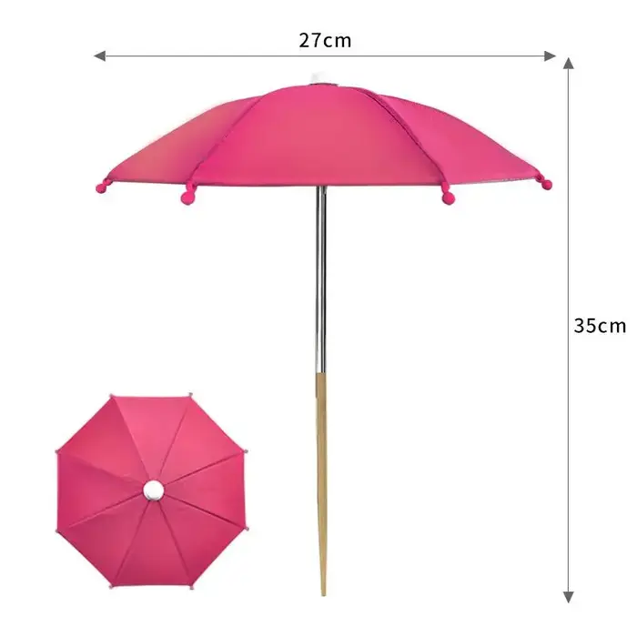 Nouveaux Parasols de Jardin Ronds pour Plantes, Hauteur Réglable, Imperméables, pour Cours Extérieur