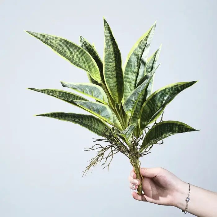 5 pièces de plantes artificielles en plastique