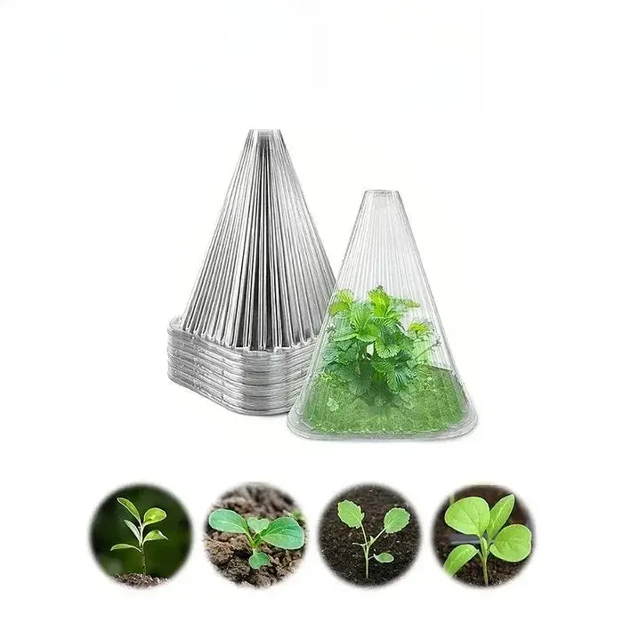 20 pièces/ensemble de couverture de semis de plantes réutilisable