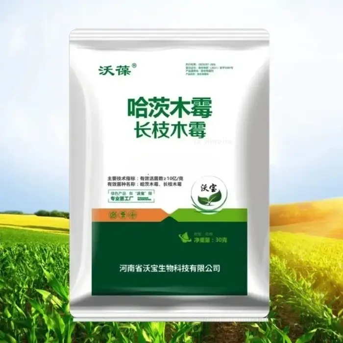 Engrais biologique pur Trichoderma Hartzia pour plantes vertes, fruits, légumes et fleurs – Favorise la croissance et prévient la pourriture des racines