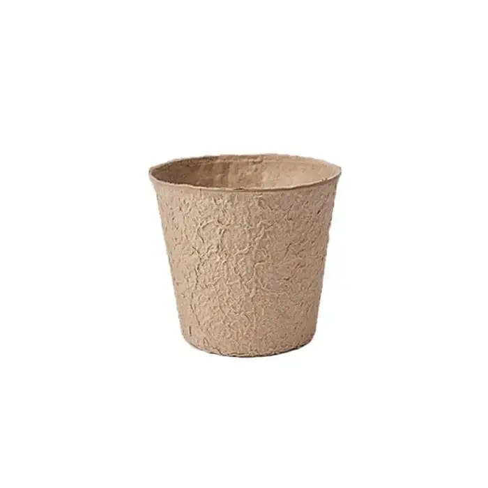 Pots de plantes biodégradables en pulpe écologique