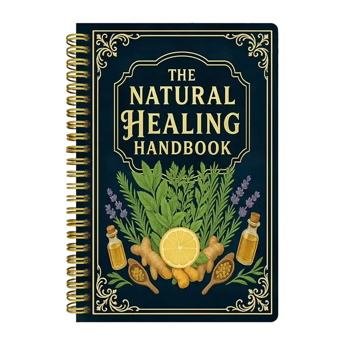 Manuel de guérison naturelle par Luna Filby, édition anglaise, Guide de santé pour le bien-être holi