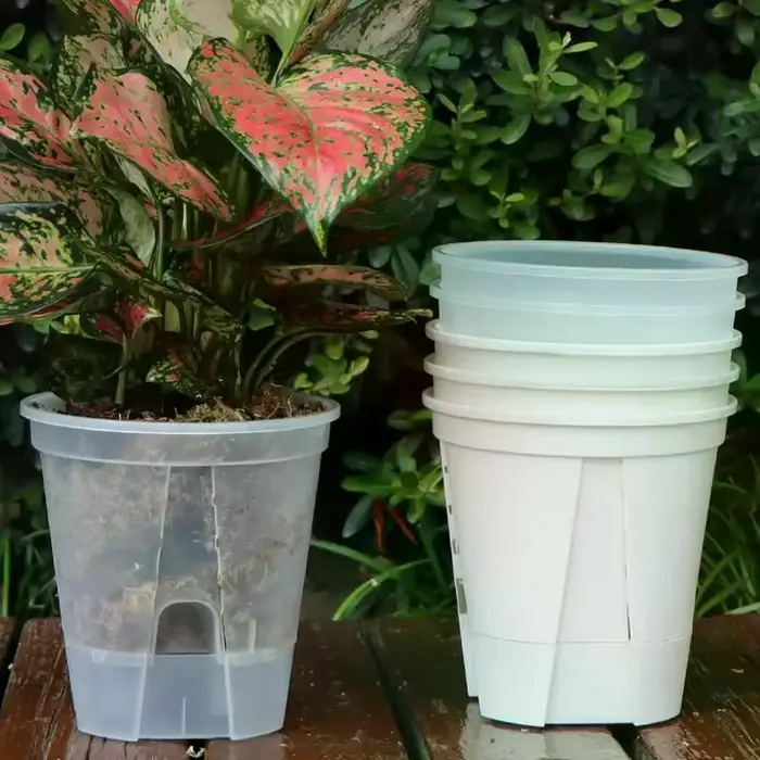 Pot de fleurs de stockage d'eau