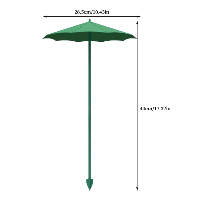Parasol pour plantes, 3 pièces