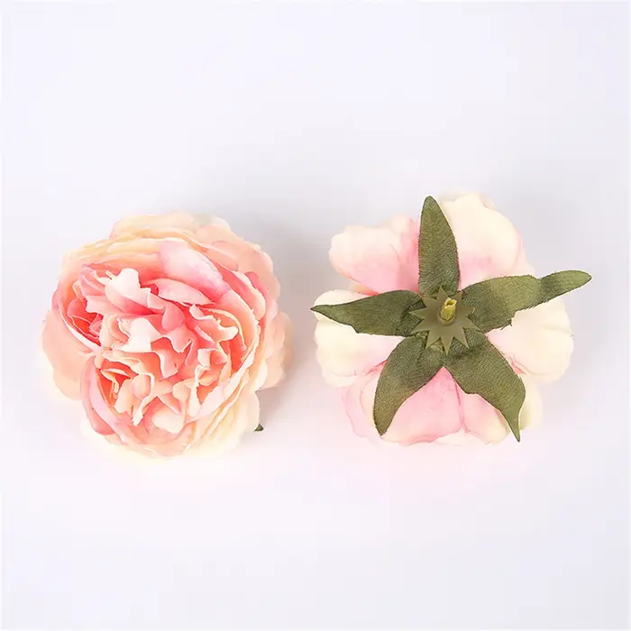 Pivoines en Fleurs Artificielles pour Décoration de Gâteau d'Anniversaire