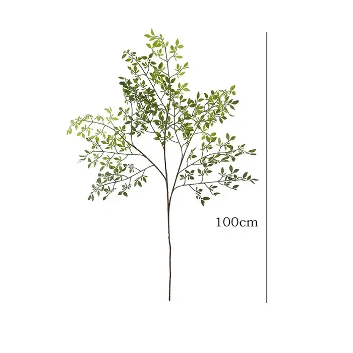 Feuilles de haricot artificielles en bambou du sud