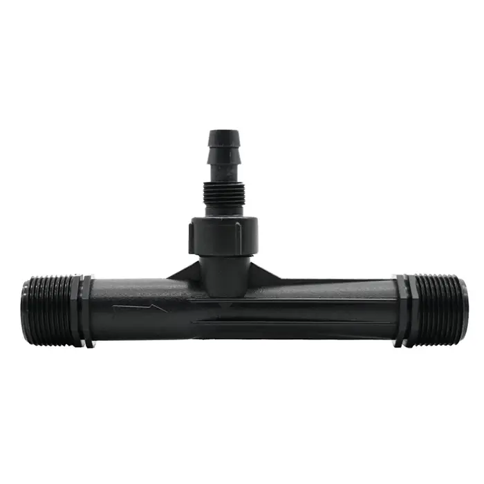 1/2 "3/4" 1 "filetage mâle Venturi injecteur d'engrais dispositif d'irrigation goutte