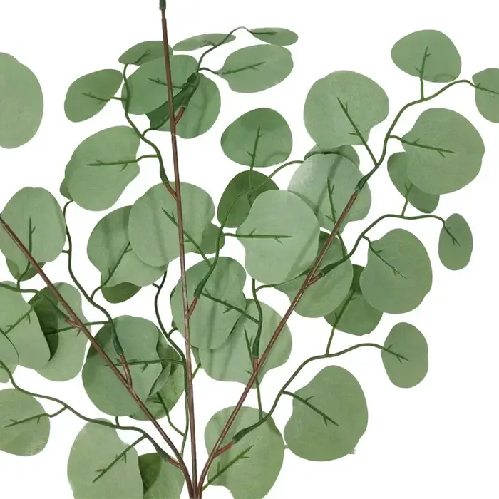 Feuilles d'eucalyptus artificielles pour la décoration intérieure