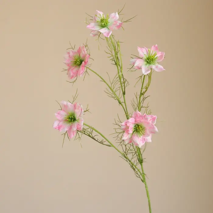 77CM artificielle herbe noire Gesang fleur mariage maison décoration douce