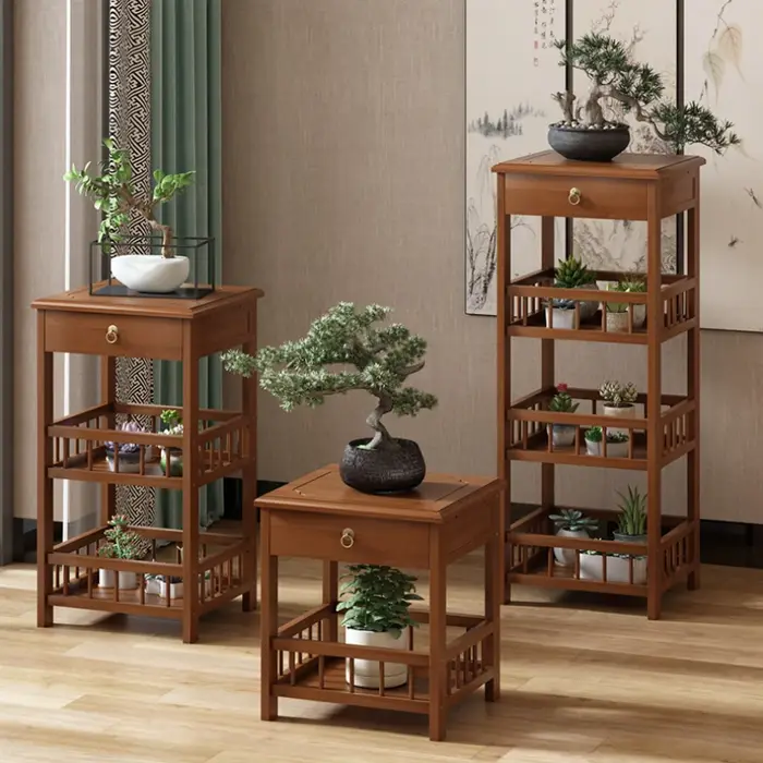 Support pour plantes sur pied de Style chinois