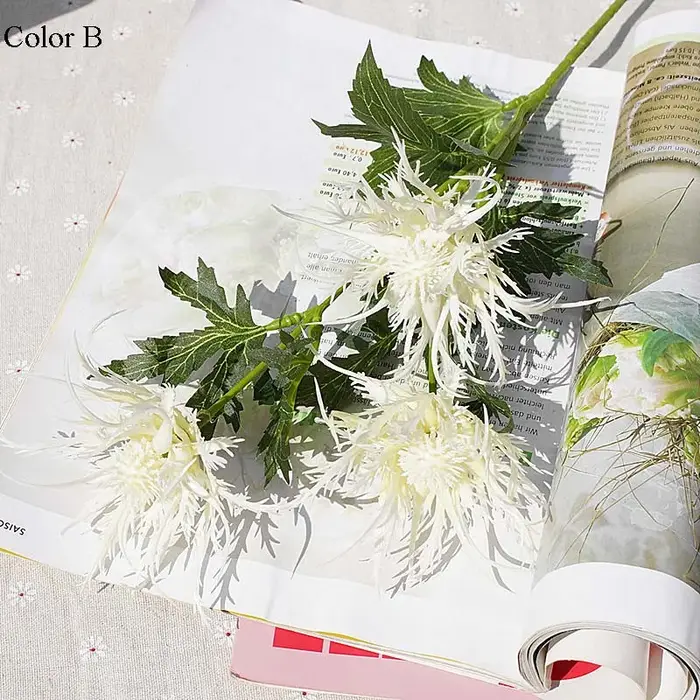 67 cm en plastique épine persil fleur branche fleurs artificielles mariage décoration de la maison flores bricolage