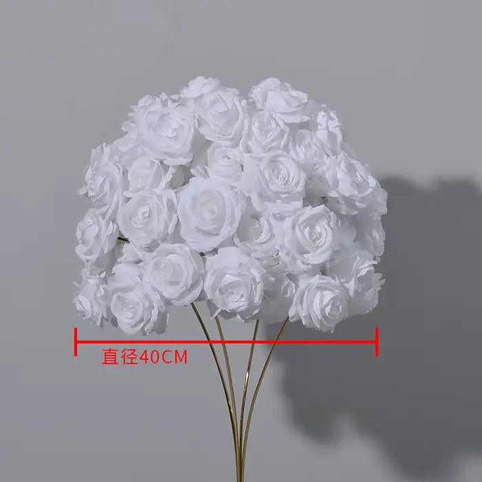 Boule de fleurs artificielles, plante de Simulation, fausse scène en T, salon, hôtel, décoration de 