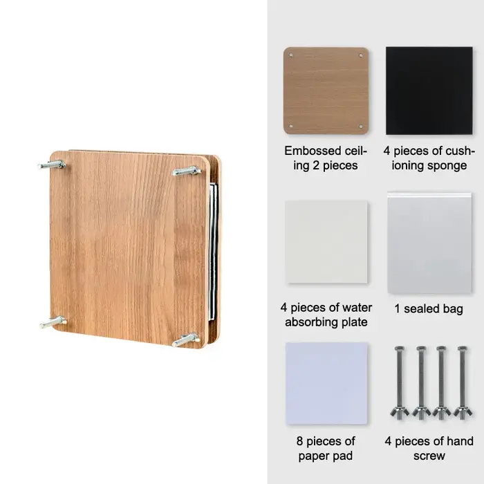 Kit de presse à fleurs 5 couches