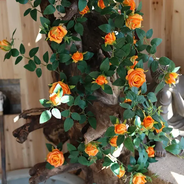 InjStar-Fausses fleurs de vigne artificielles