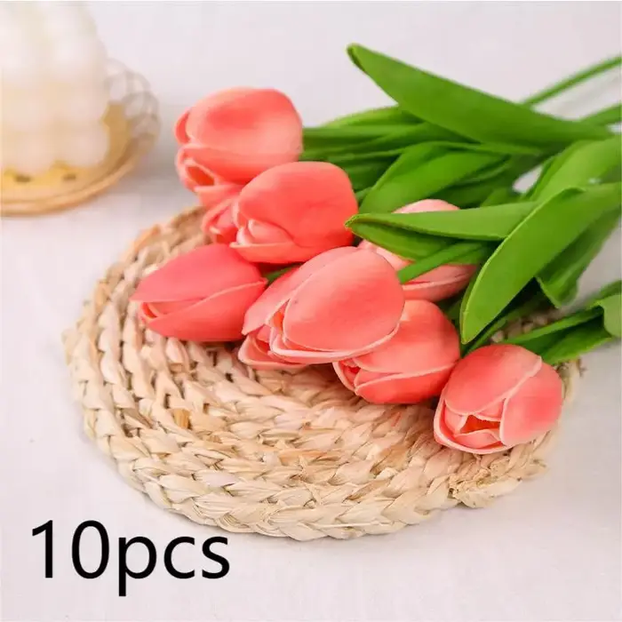 Fleur de tulipe artificielle séchée