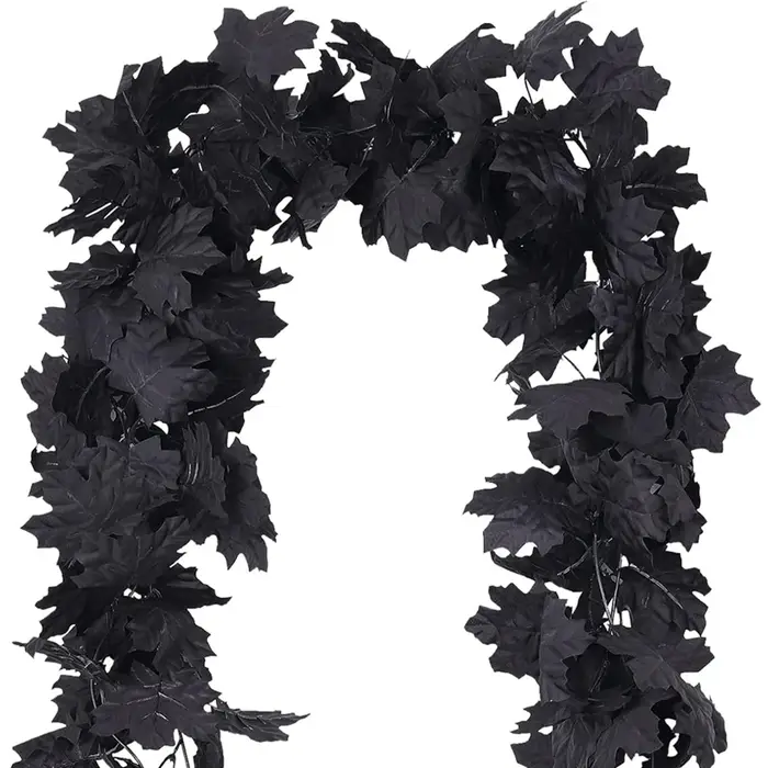 Plante artificielle Smaple Feuille De Vigne Fleur Halloween Guirlandes De Mariage Maison Chambre Porte Jardin Décorations Extérieures Festival BRICOLAGE Cadeaux