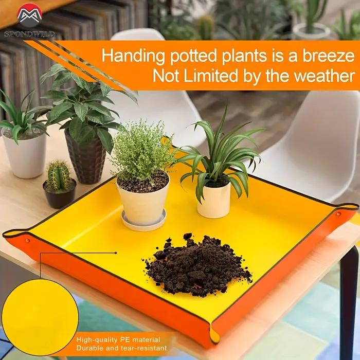 Tapis de plantation pliable pour jardinage