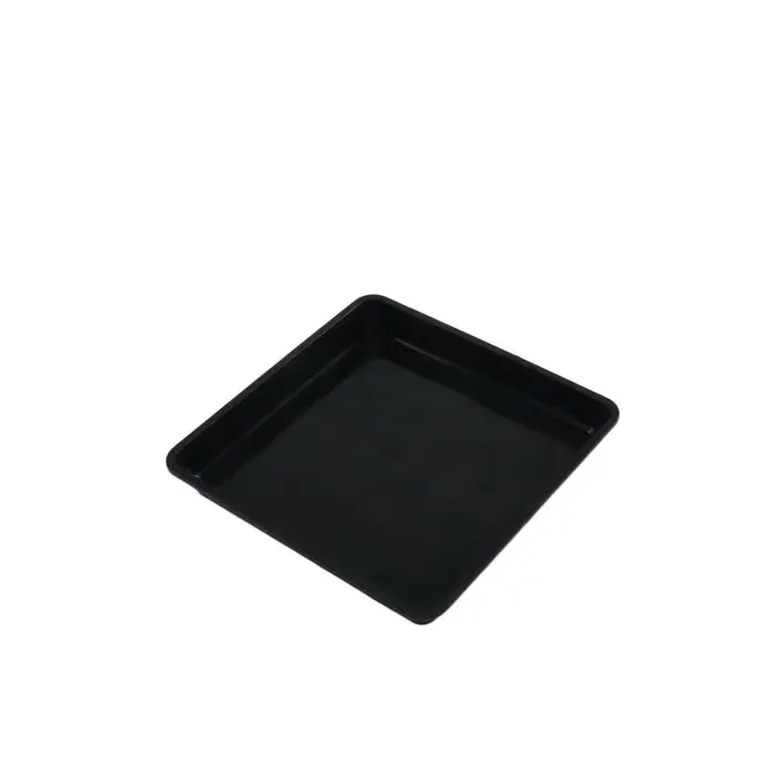 Plateau carré durable pour pot de fleurs