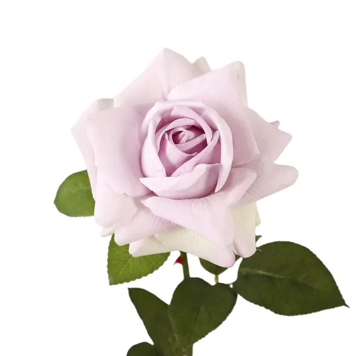 Rose artificielle réaliste au toucher naturel