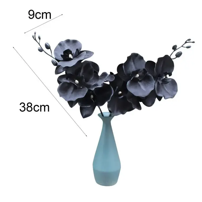 Fleurs d'orchidée Phalaenopsis en soie 38CM