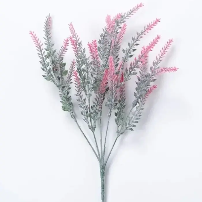 Bouquet de fleurs de lavande artificielles violettes