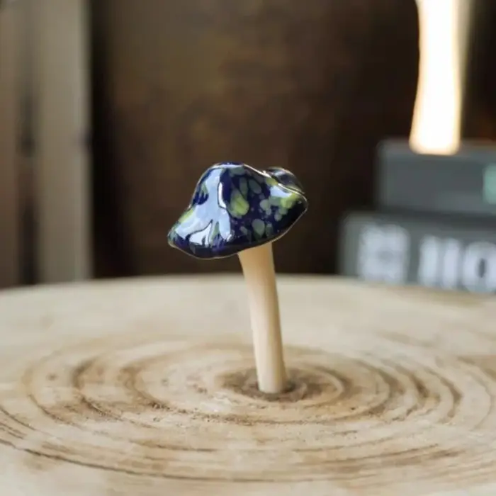 1 pièce Champignon Artificiel pour Micro-Paysage de Jardin, Ornement de Bonsaï, Décoration d'Extérie