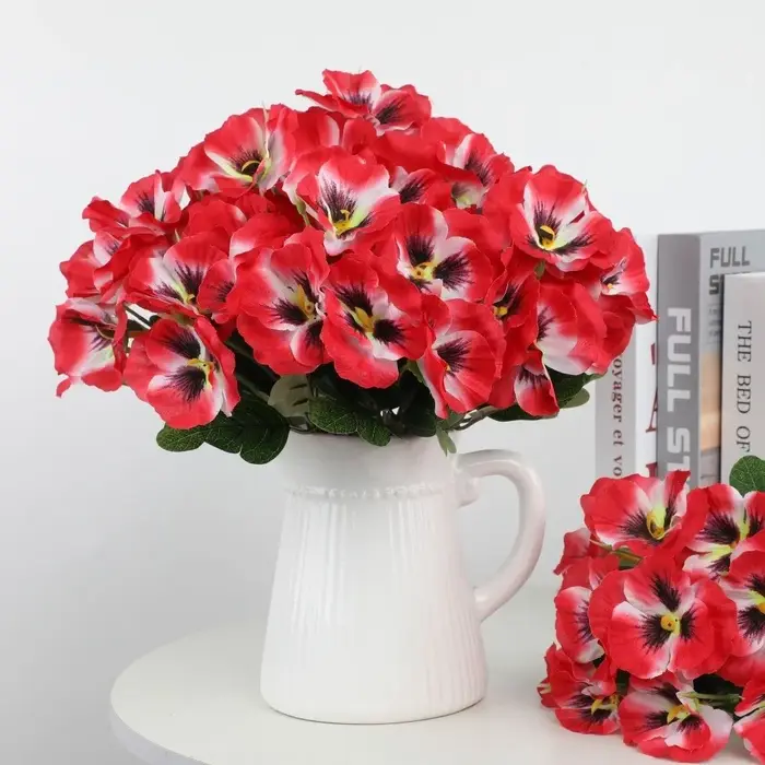 Fleurs de primula artificielles de 32 cm