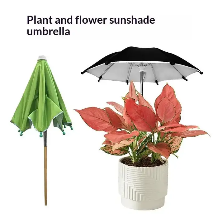 Parasols de jardin ronds réglables en hauteur