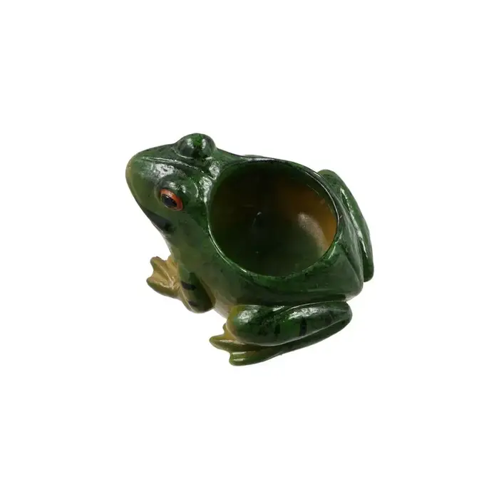 Pots à plantes succulentes en résine en forme de grenouille, épaissis et respirants, mini-pots de fleurs réalistes pour jardin