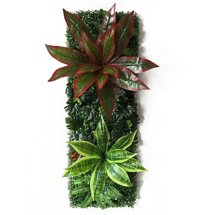 Nouveau panneau mural en herbe artificielle de 40 cm * 120 cm