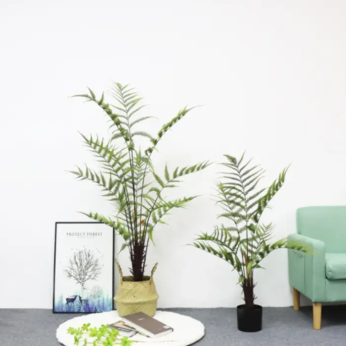 Nouveau Design plante de décoration intérieure Boston fougère artificielle arbre accessoires de déco