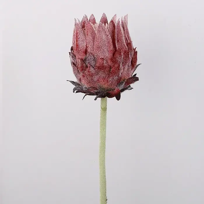 Artificielle haut de gamme unique nordique flocage artichaut fleur décoration de la maison accessoires de photographie