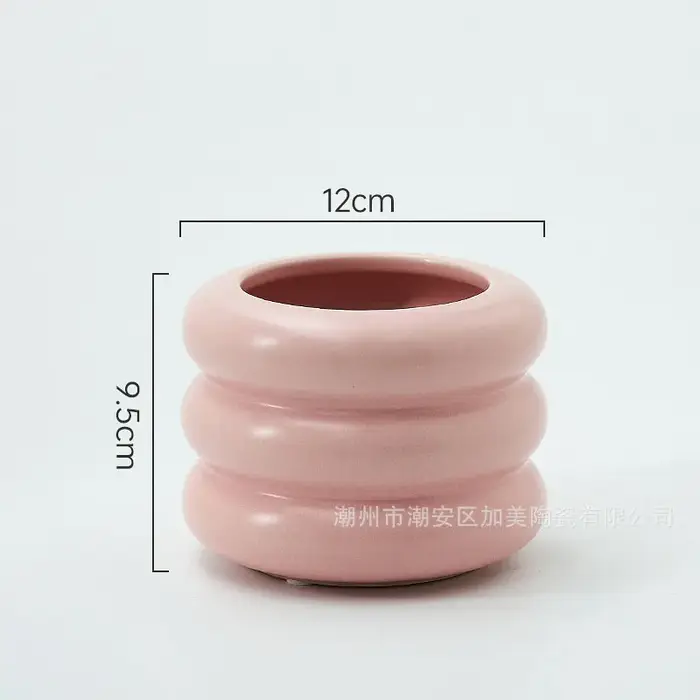 Pot de fleur en céramique matut créatif