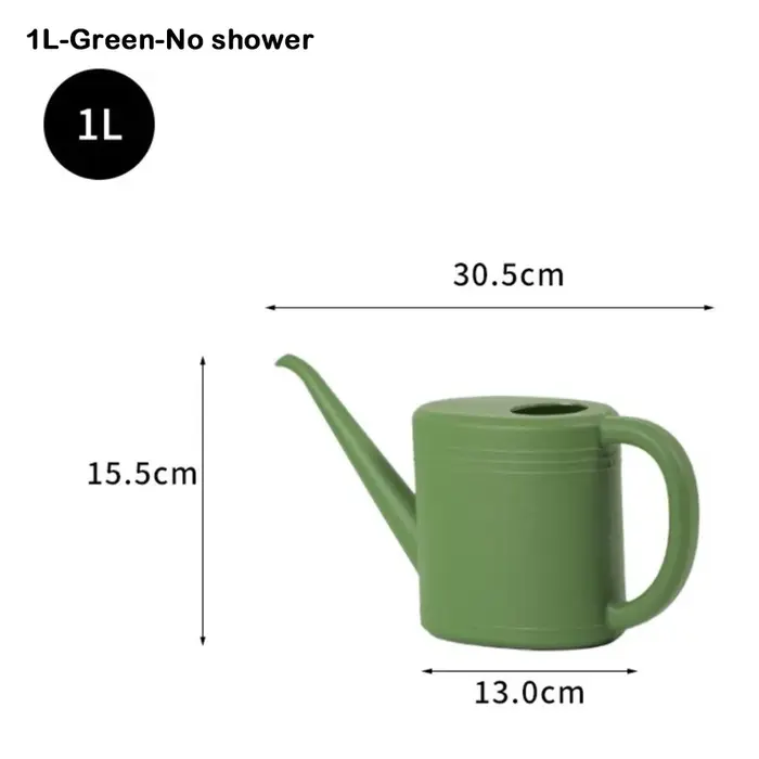 Arrosoir 1L/2L à long bec pour plantes de jardin et fleurs