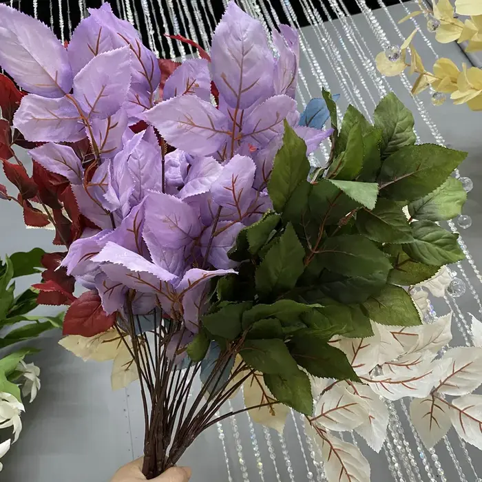 Plantes d'automne en soie