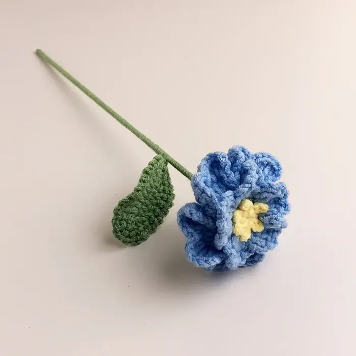 Bouquet de fleurs en Crochet de pivoine