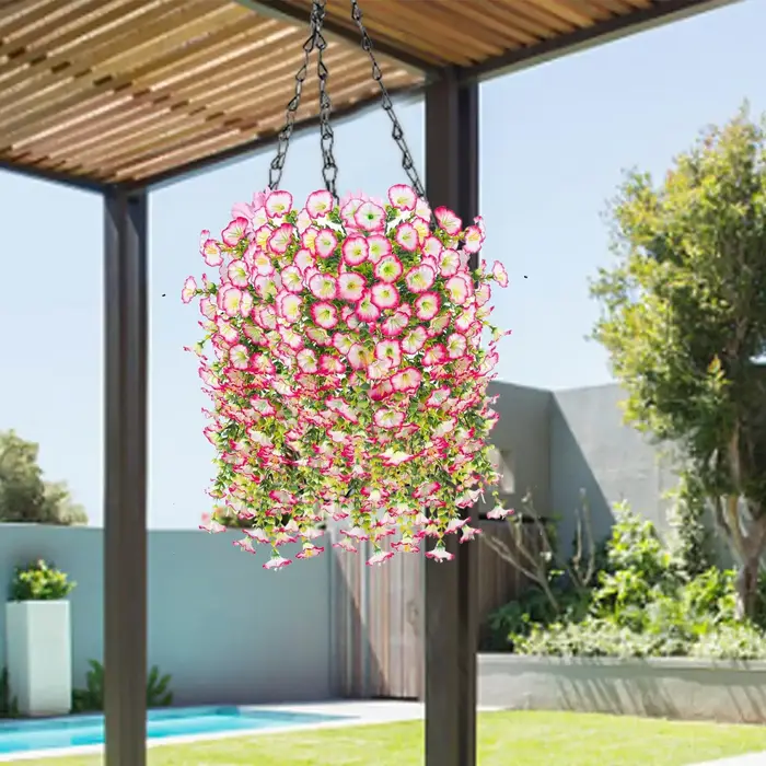 Fleurs artificielles en soie