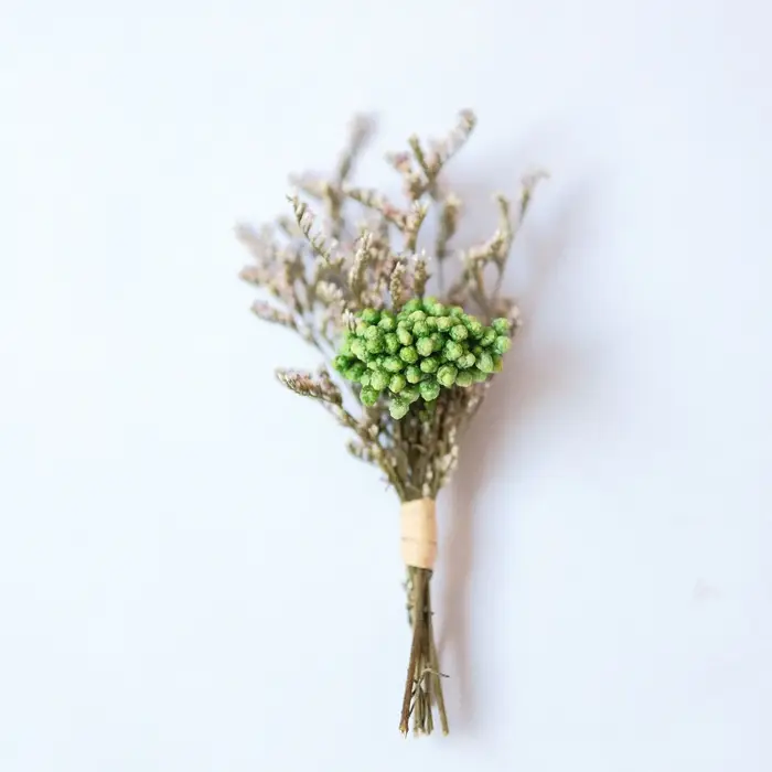Bouquet de fleurs séchées vibrantes, kit de fleurs à faire soi-même, mini bouquet de haute qualité p