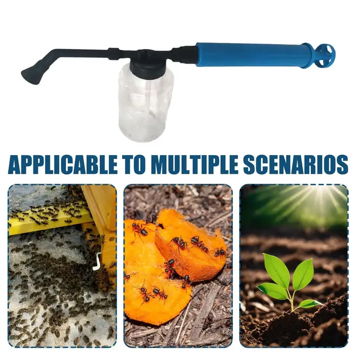 Distributeur applicateur de poudre de jardin