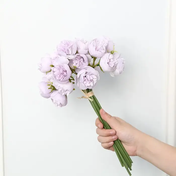 Simulation de fleur, thé