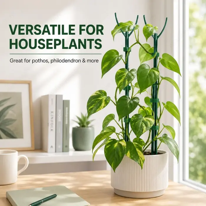 Piquets de support pour plantes grimpantes empilables