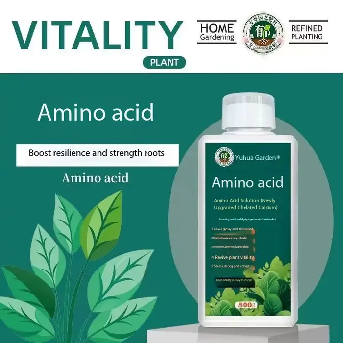 Engrais en solution d'acides aminés pour plantes d'extérieur et d'intérieur, plantes d'intérieur, bo