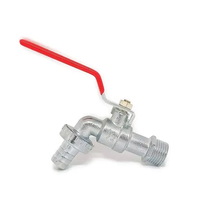 Robinet de jardin en laiton de 1/2 pouces pour réservoirs IBC – Valve de robinet d'eau à sortie uniq