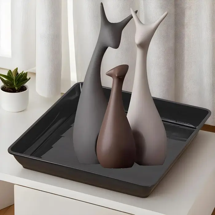 Soucoupe pour plantes 2 pièces