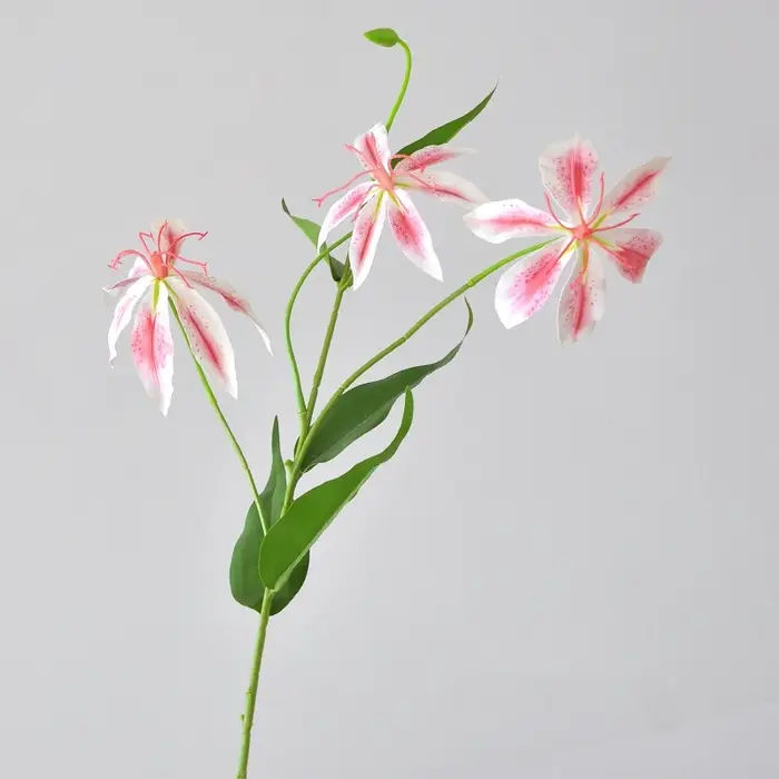 Fausse fleur de lys flammé imprimé en 3D